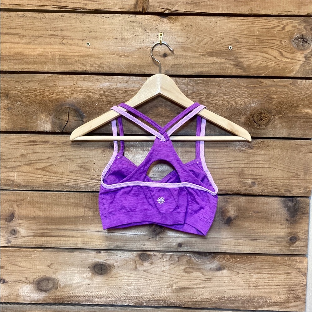 2 Athleta Sports Crop Tops - M - Picture 3 of 5